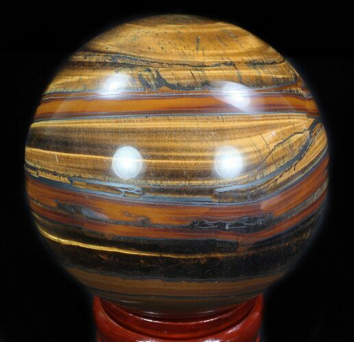 Polished Tiger's Eye Sphere #33628